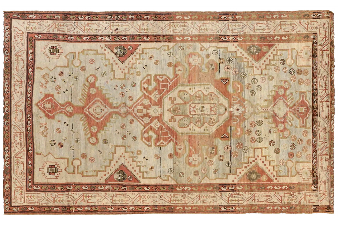 Antique Persian Malayer Transitional Rug 51936