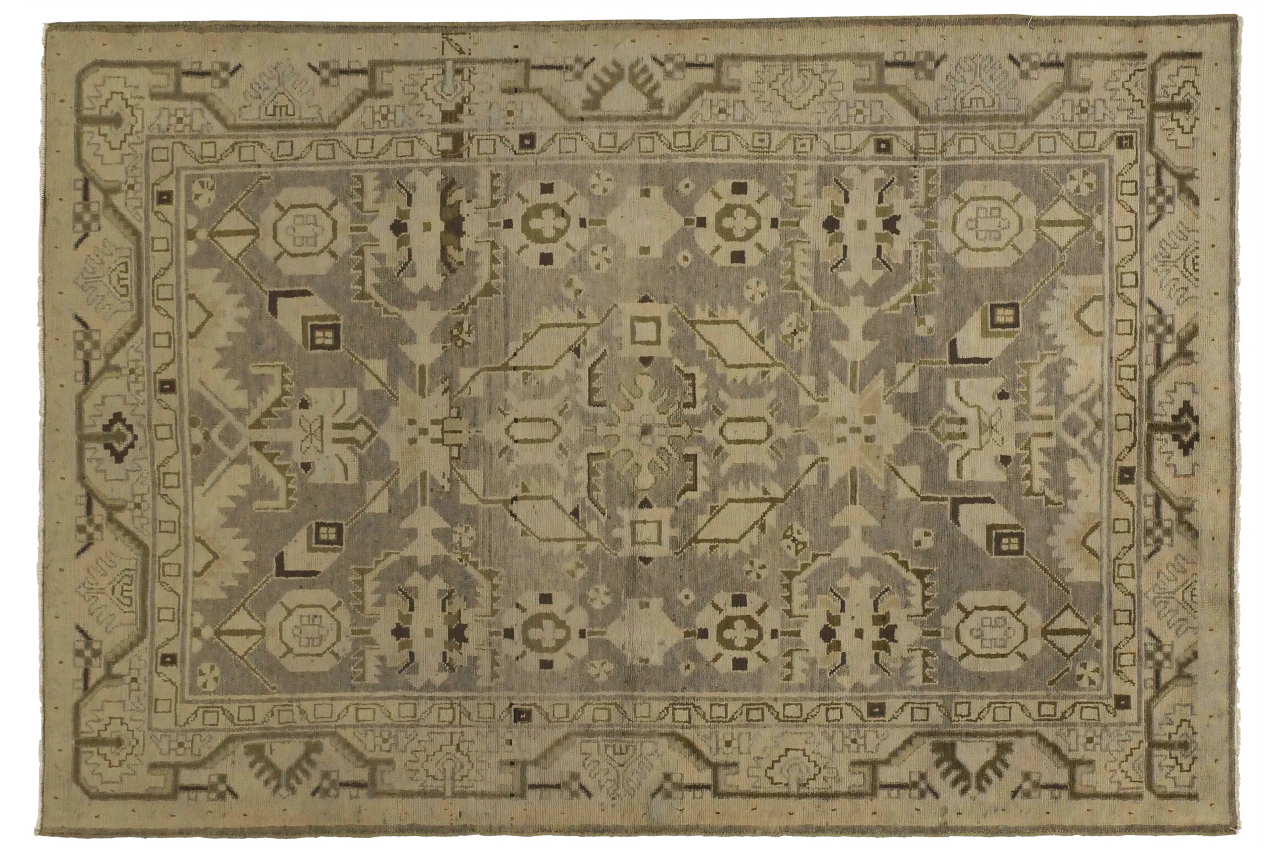 Antique Persian Malayer Transitional Rug 51937