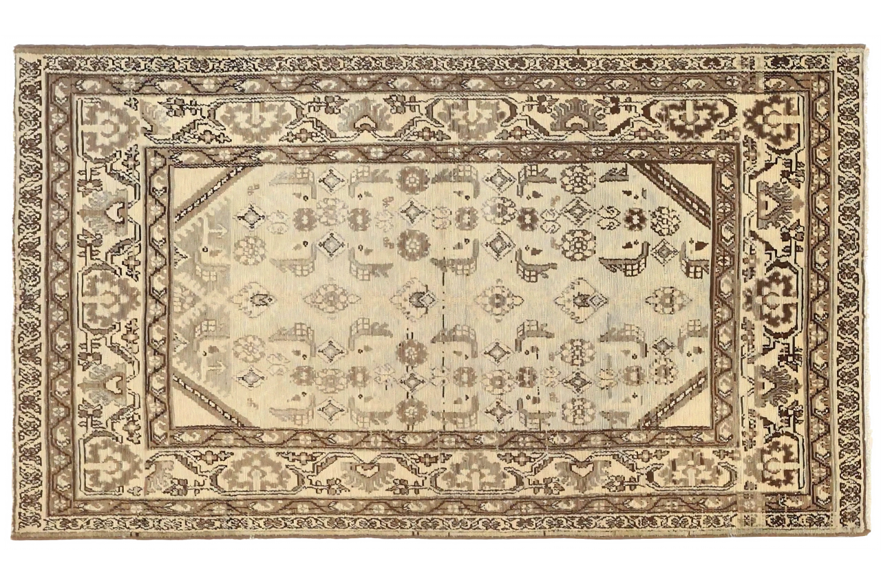 Antique Persian Malayer Transitional Rug 51940