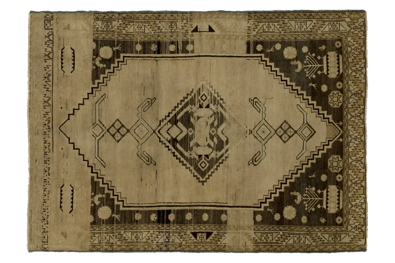 Antique Persian Transitional Rug 51945