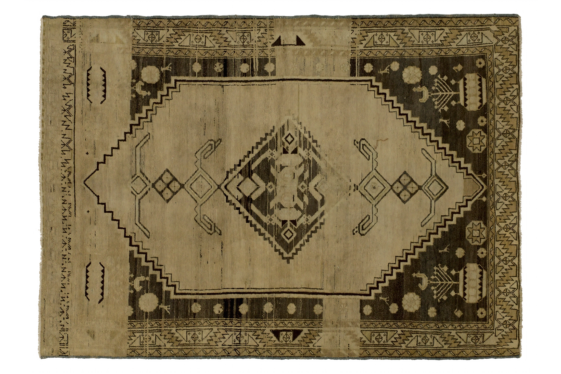 Antique Persian Transitional Rug 51945