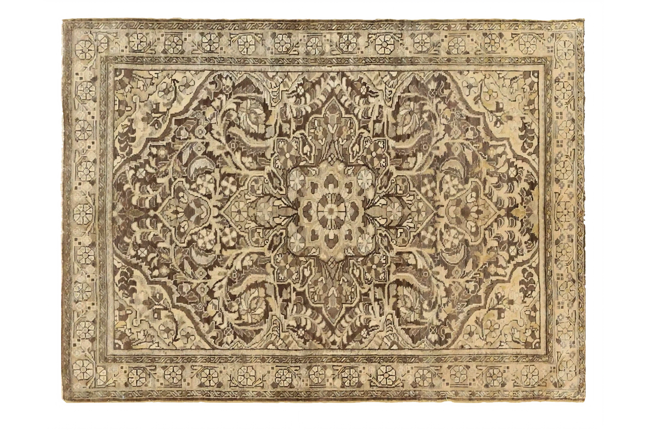 Antique Persian Borchalo Transitional Rug 51952