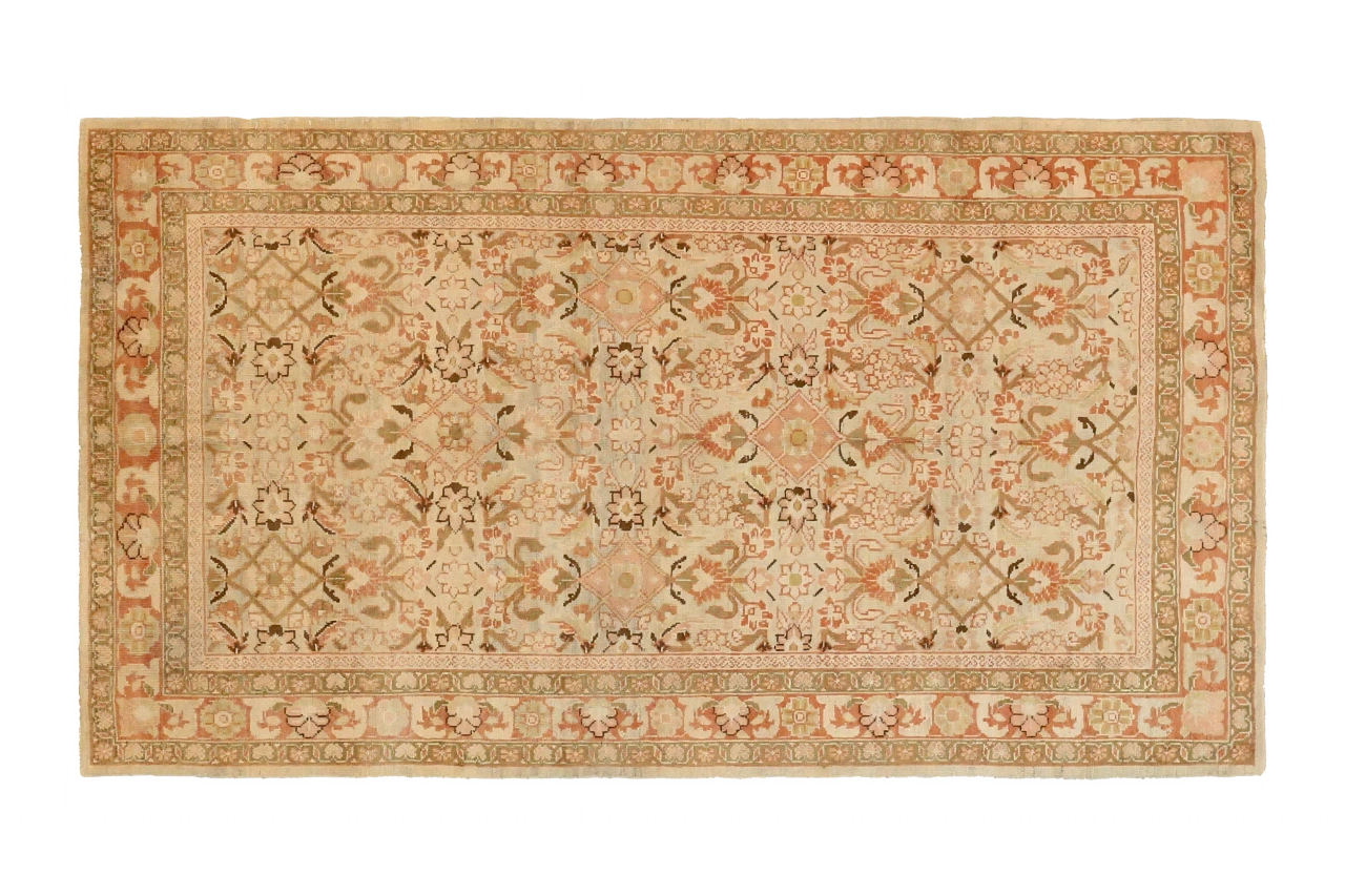 Antique Persian Mahal Transitional Rug 51969