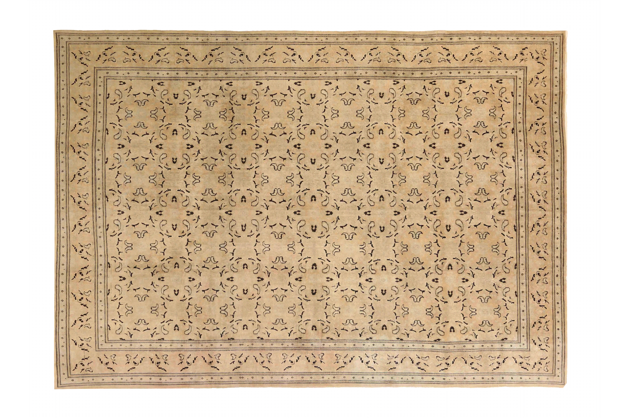 Antique Persian Transitional Rug 52008