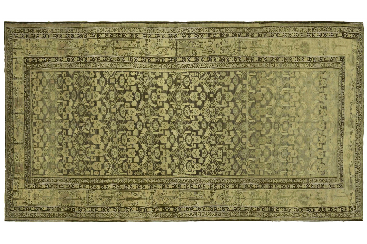 Antique Persian Malayer Transitional Rug 52015