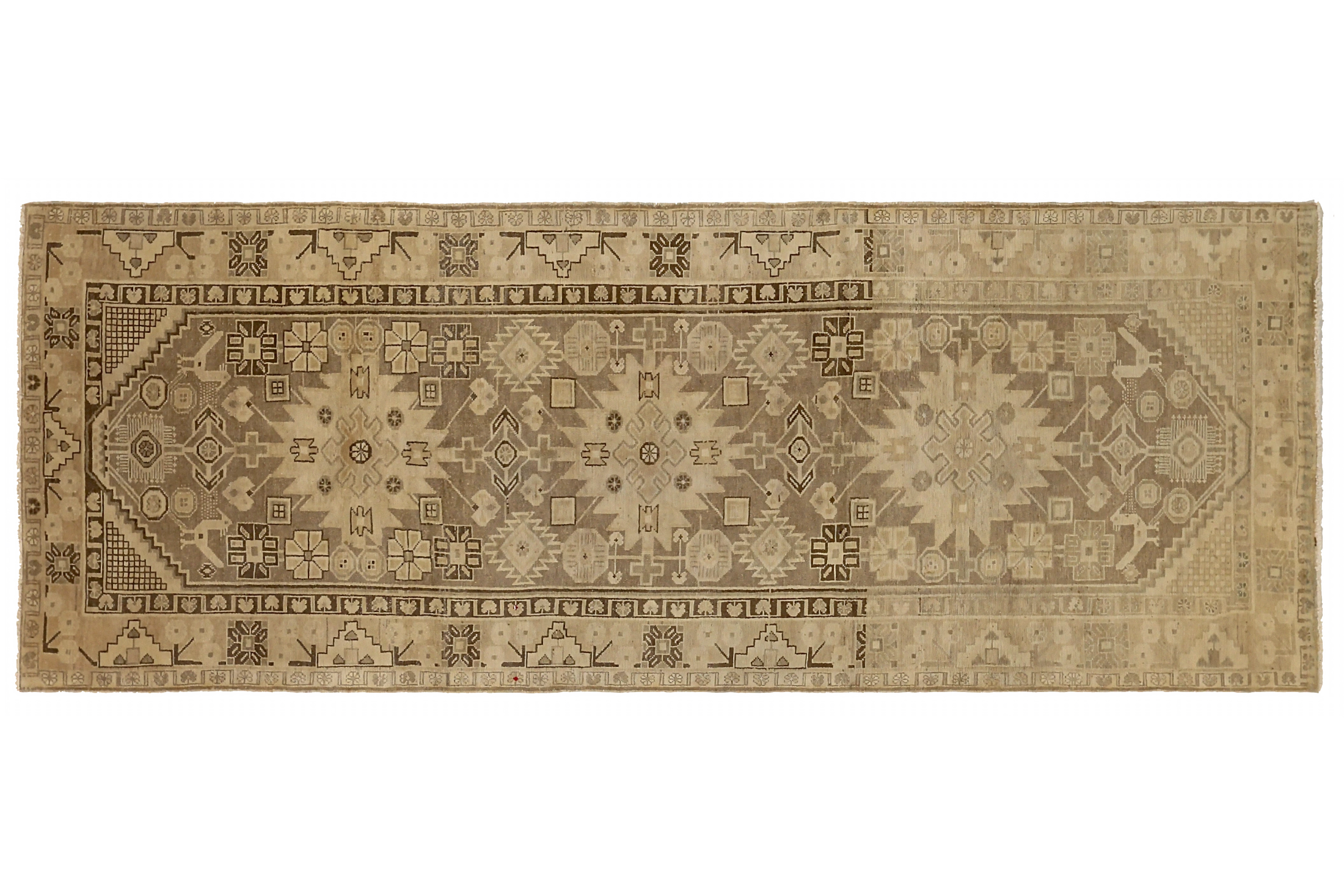 Antique Persian Malayer Transitional Rug 52047