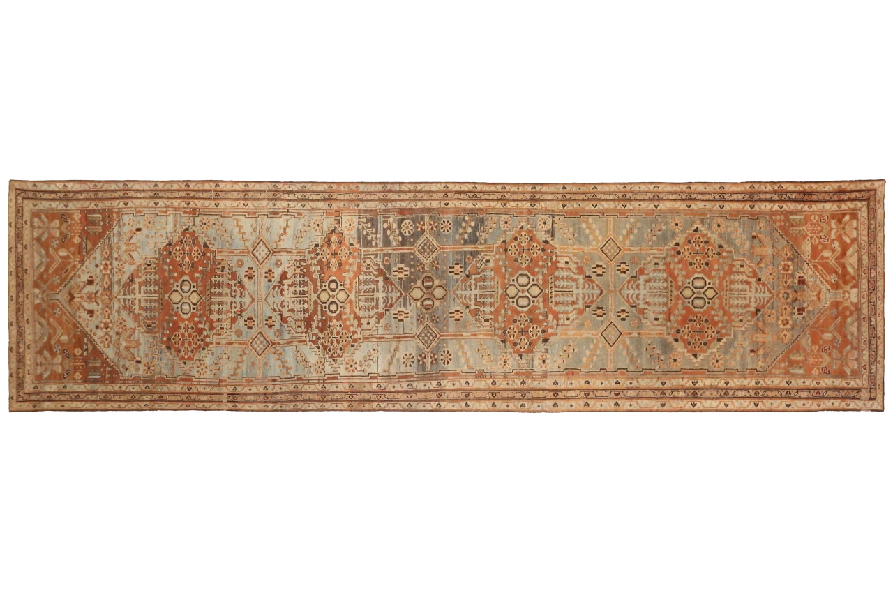 Antique Persian shahsavan Transitional Rug 52057