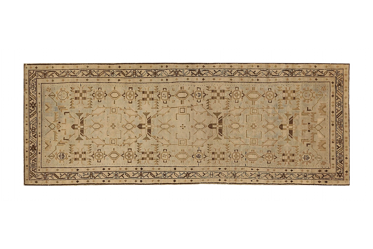 Antique Persian shahsavan Transitional Rug 52060