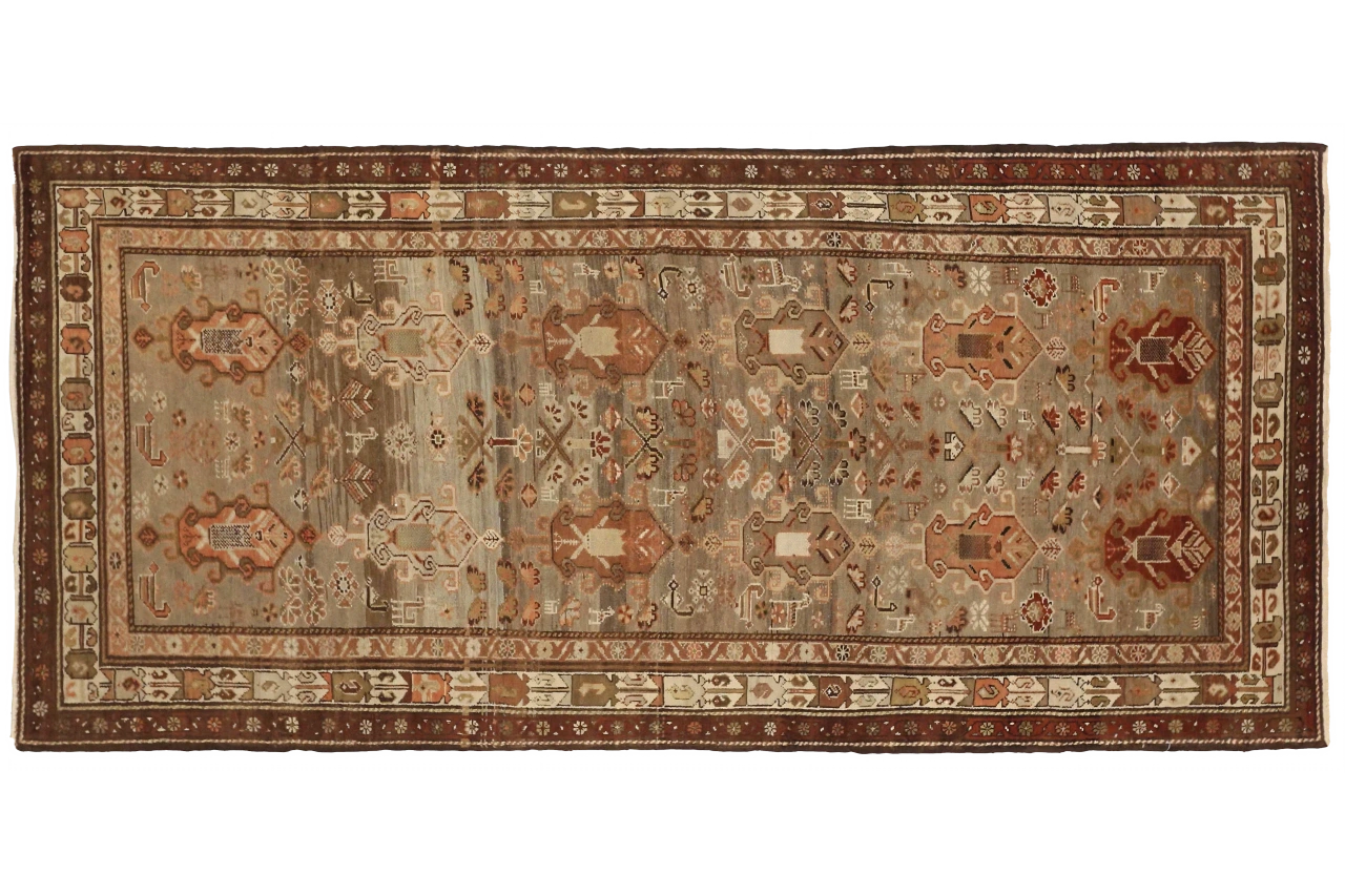 Antique Persian shahsavan Transitional Rug 52064