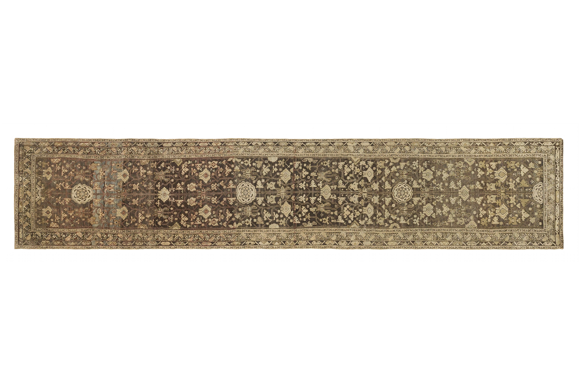 Antique Persian Heriz Transitional Rug 52069