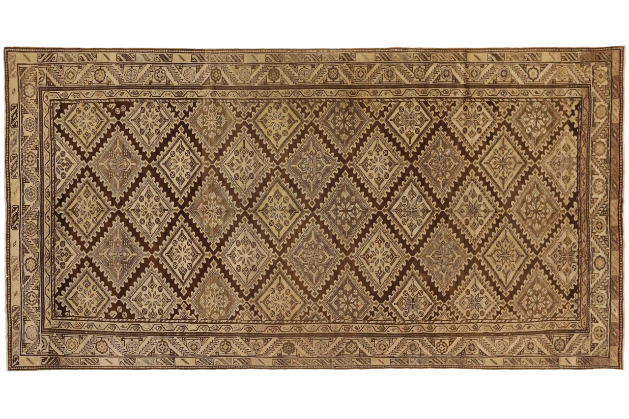 Antique Persian Farahan Traditional Rug 52088