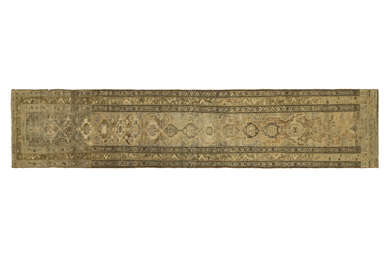 Antique Persian Zanjan Transitional Rug 52090