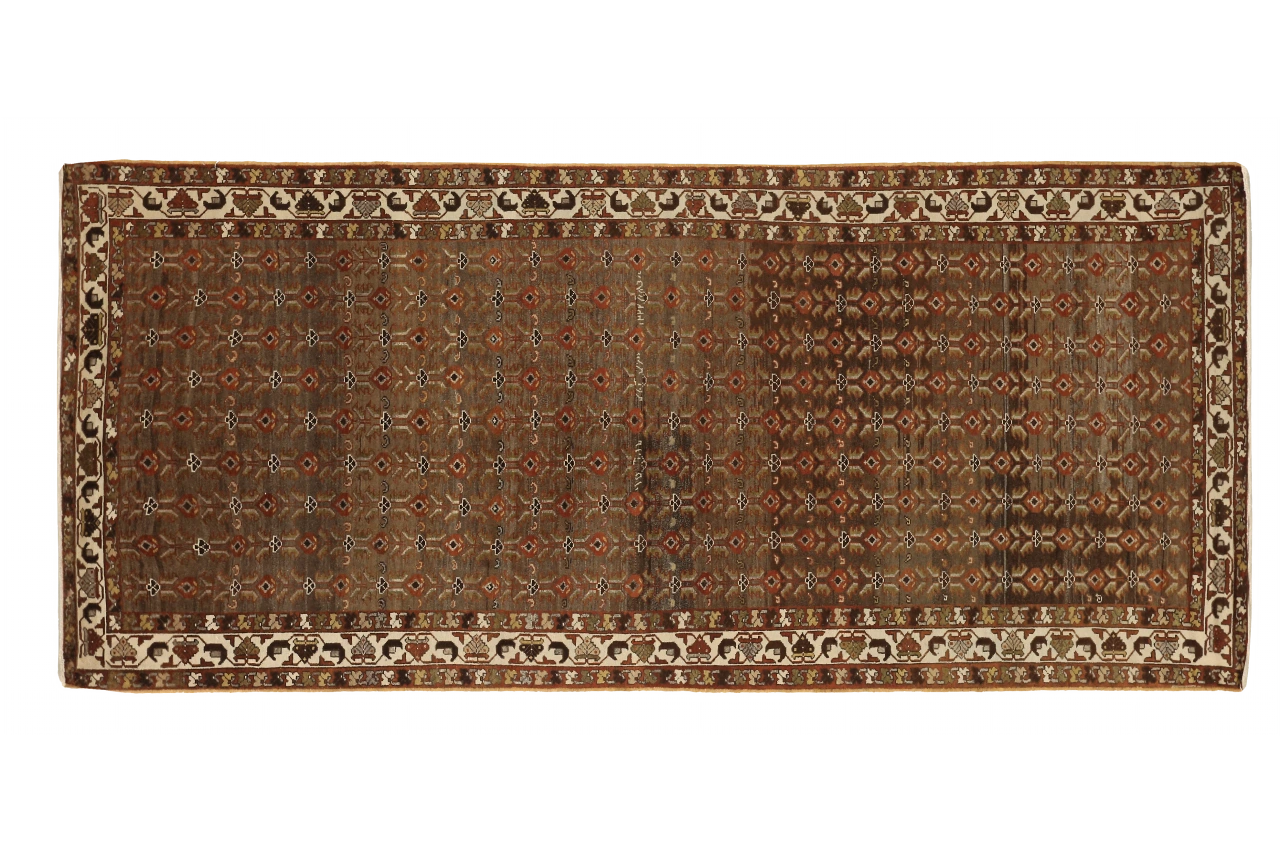 Antique Persian Saveh Transitional Rug 52091