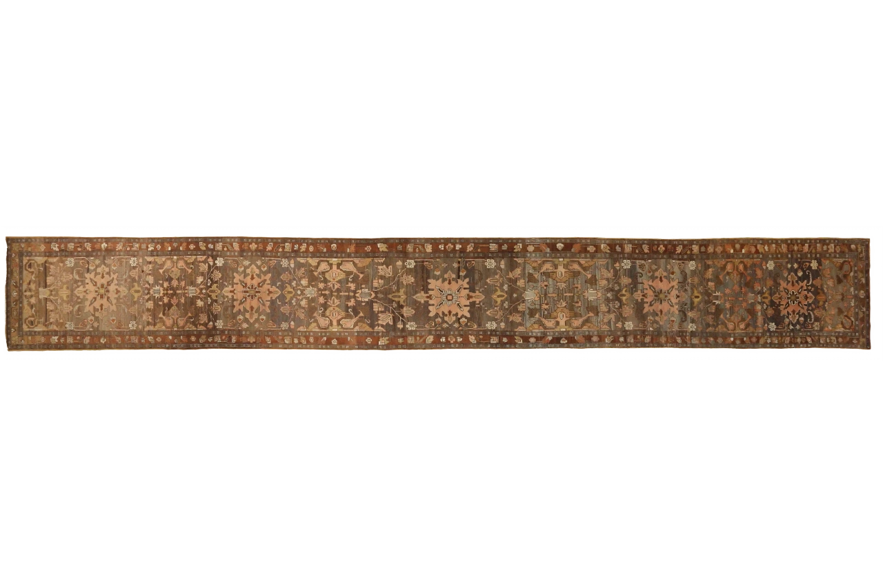 Antique Persian Transitional Rug 52094