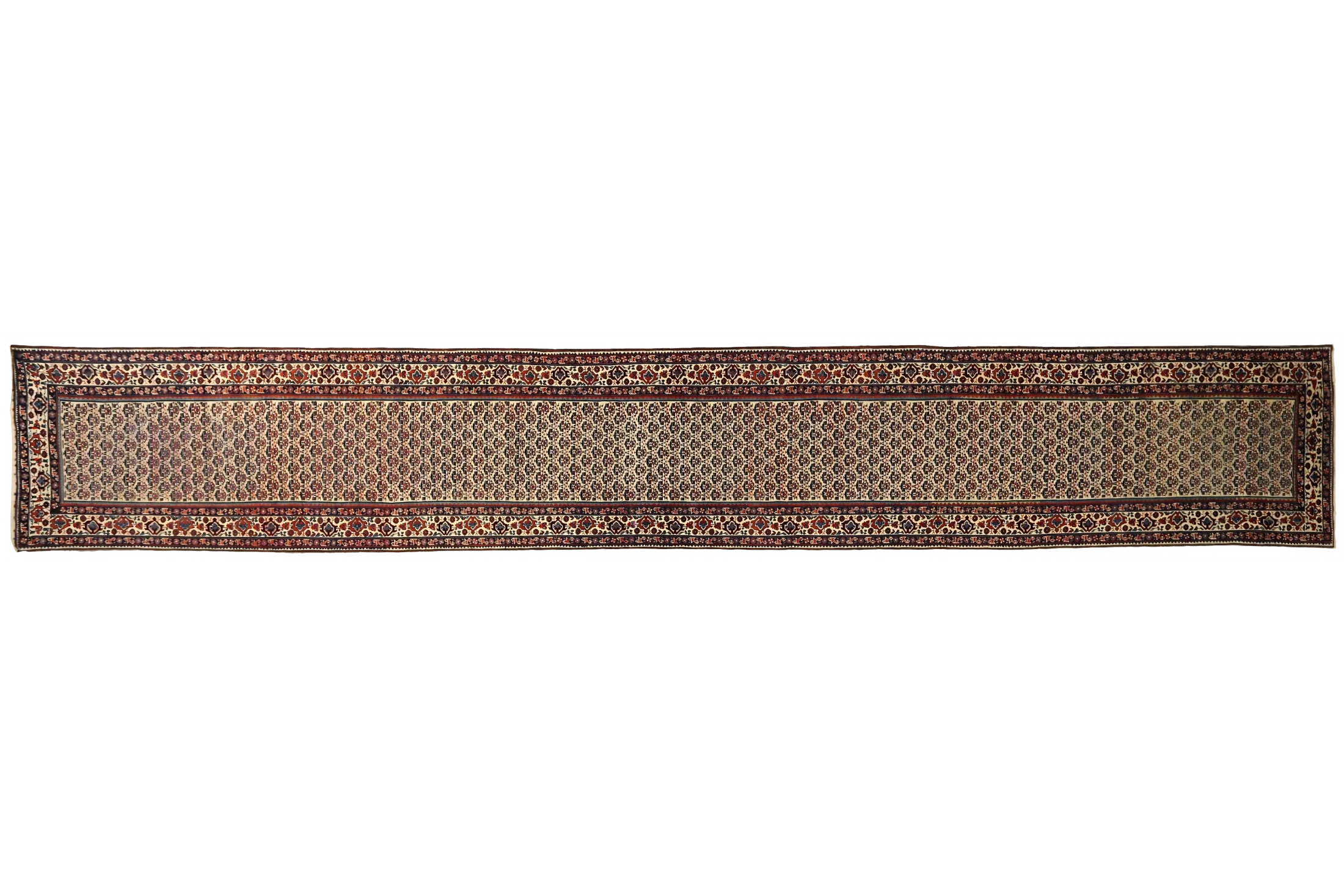 Antique Persian Kurdish Traditional Rug 52100