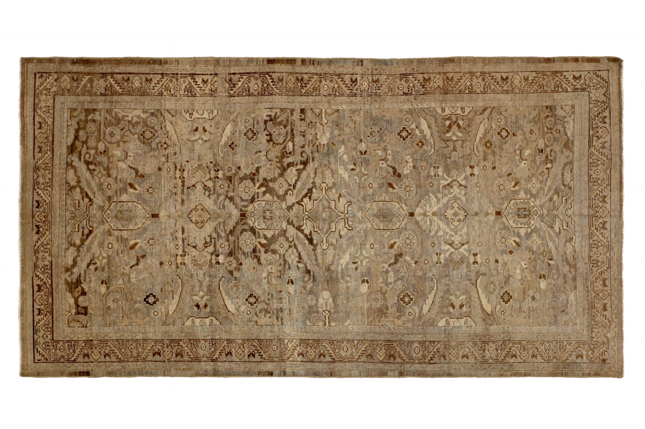 Antique Persian Sultanabad Transitional Rug 52102