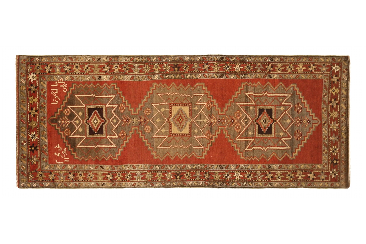 Antique Persian Azarbaijan Transitional Rug 52109