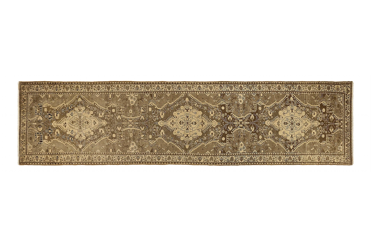 Antique Persian Azarbaijan Transitional Rug 52114