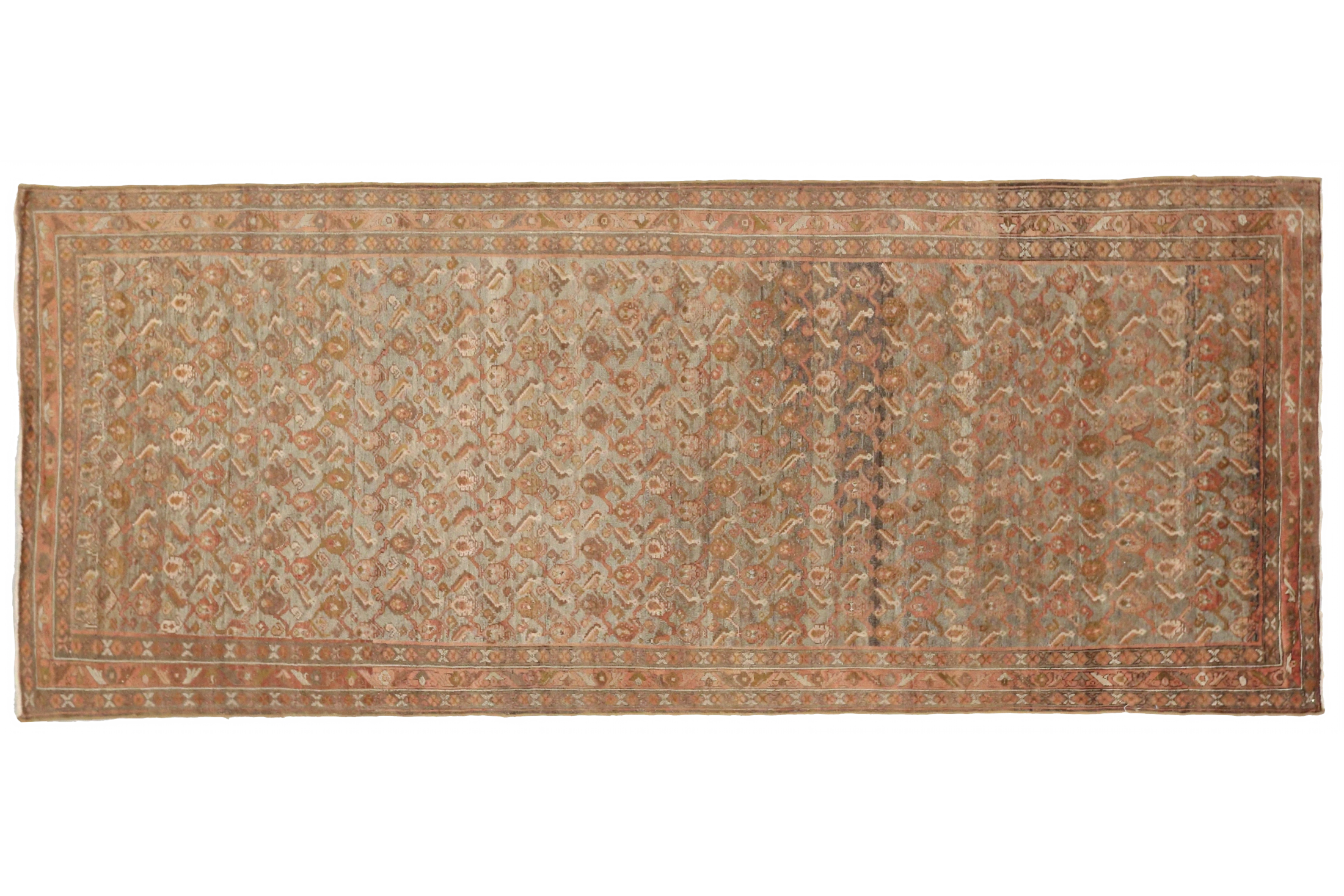 Antique Persian Malayer Transitional Rug 52124