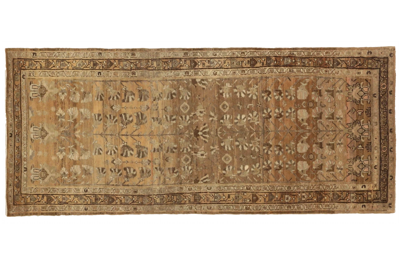 Antique Persian Malayer Transitional Rug 52125