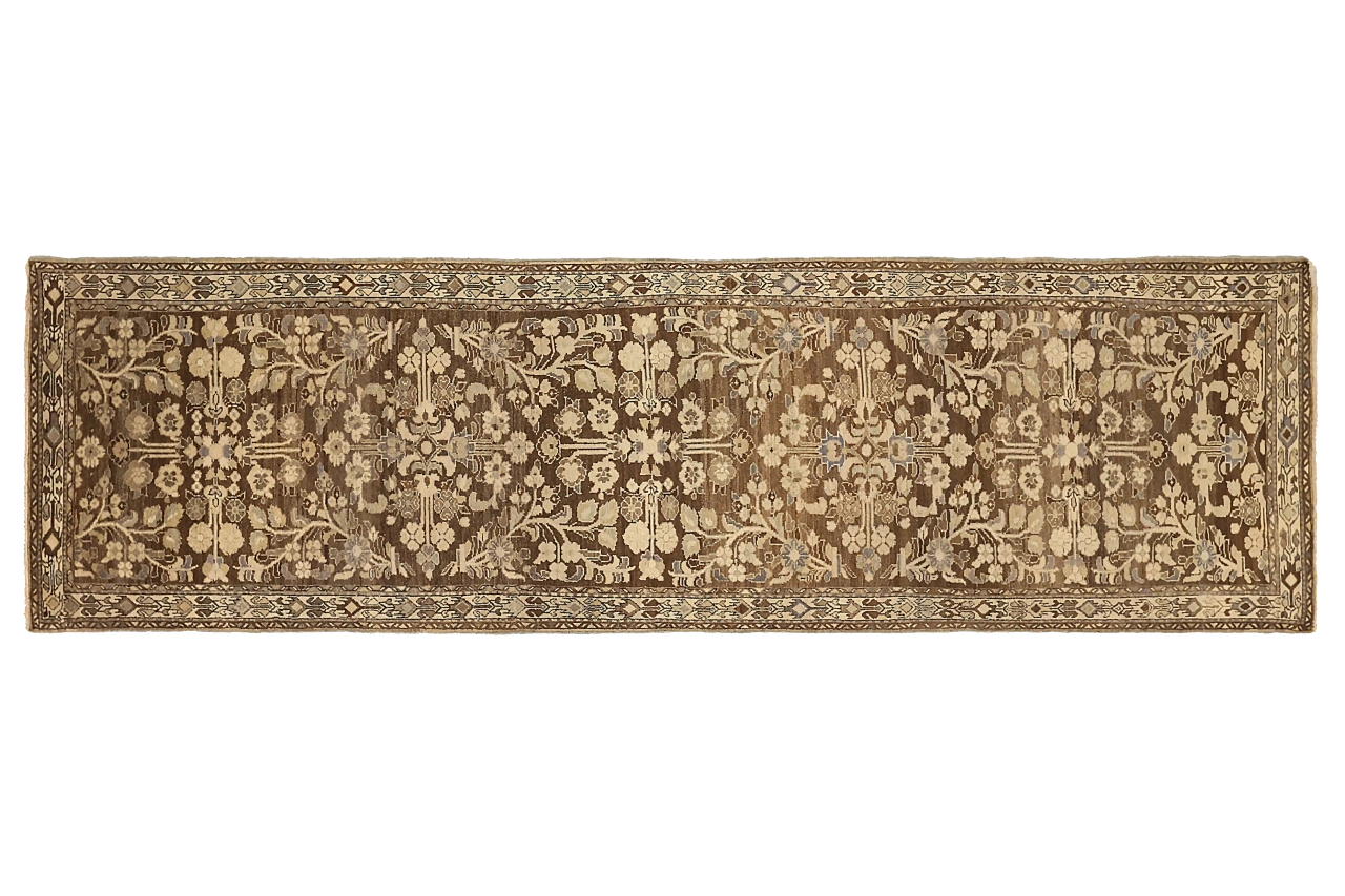 Antique Persian Hamadan Transitional Rug 52138