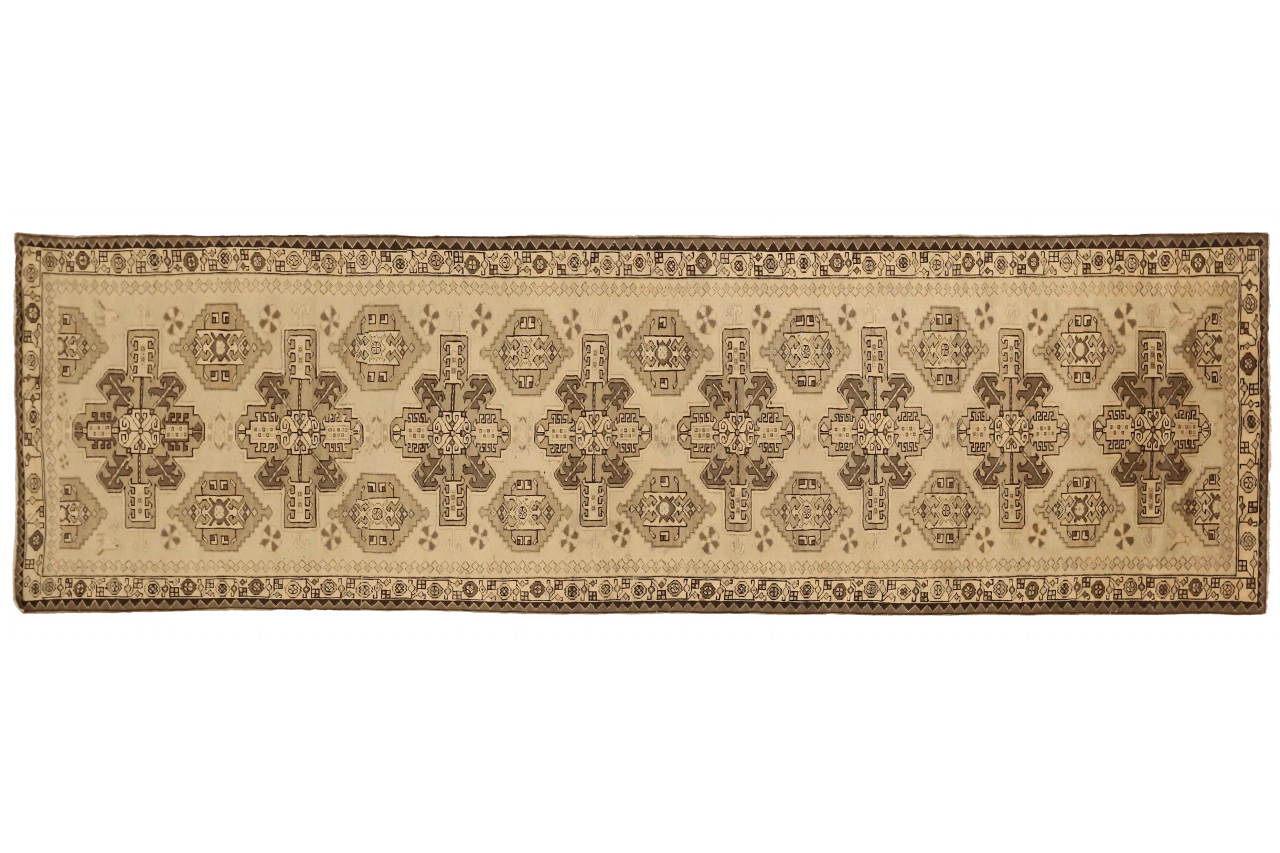 Antique Persian Saveh Transitional Rug 52144