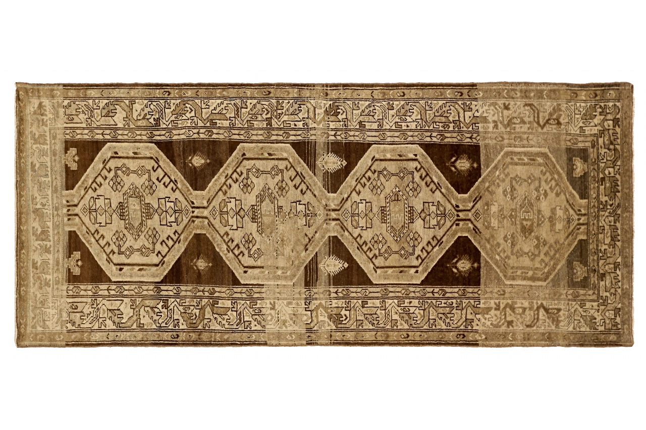 Antique Persian Zanjan Transitional Rug 52145