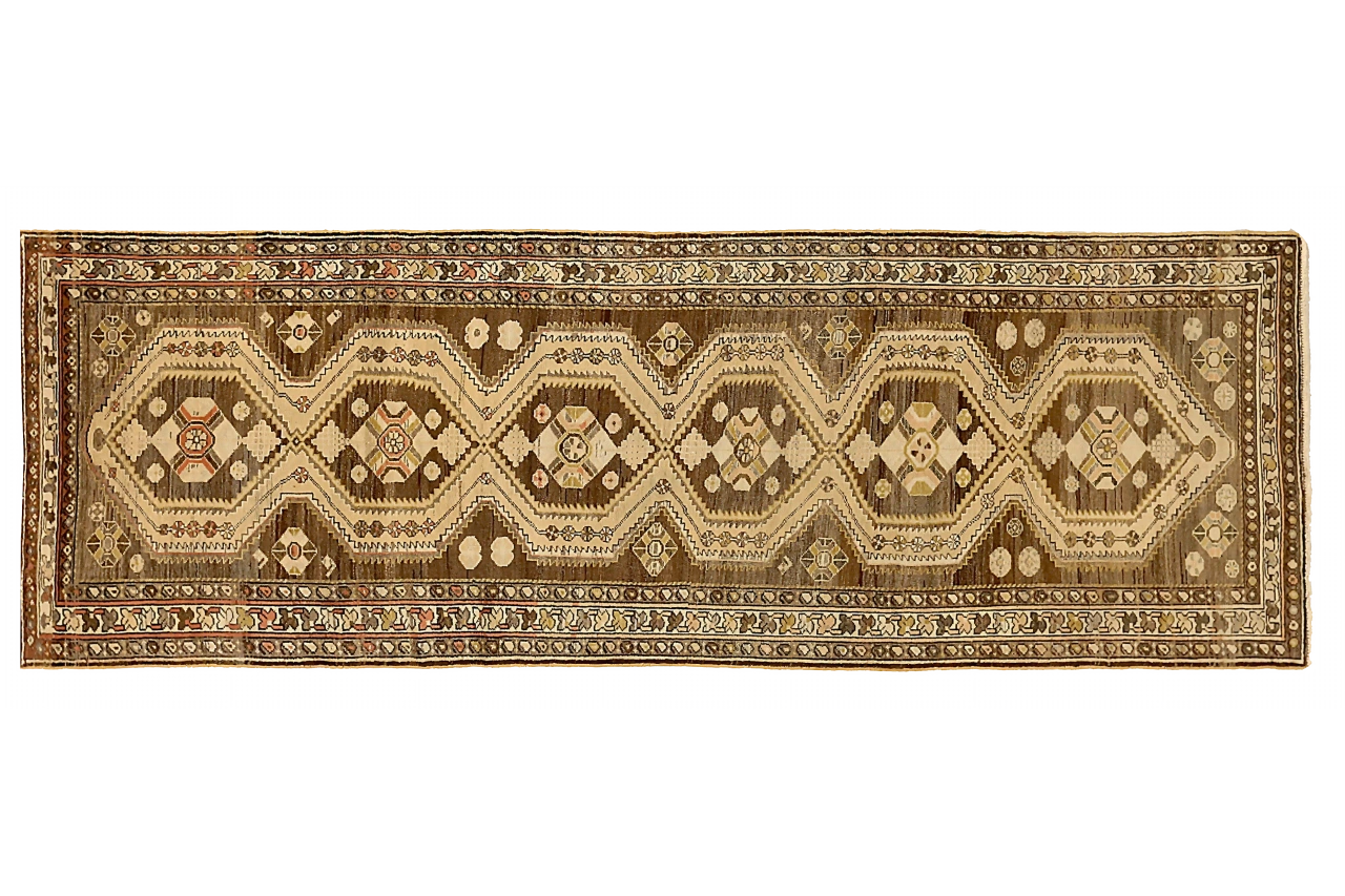 Antique Persian Malayer Transitional Rug 52154