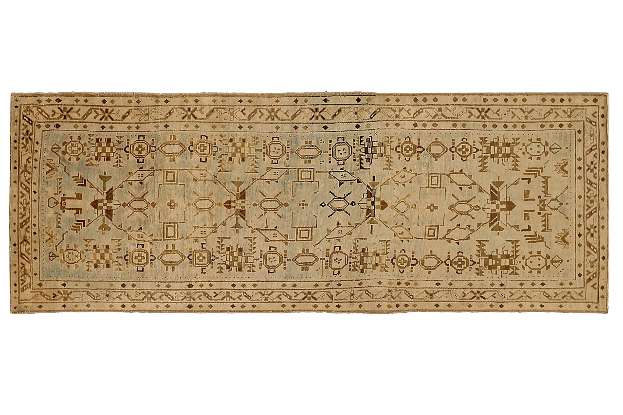 Antique Persian Malayer Transitional Rug 52156