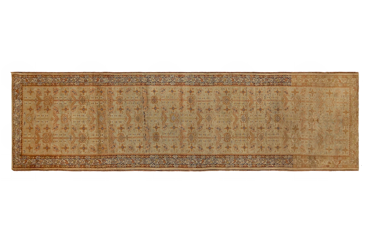 Antique Persian Mahal Transitional Rug 52157