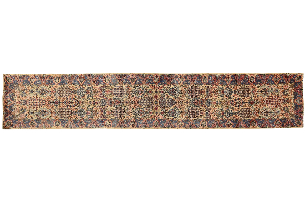 Antique Persian Kerman Traditional Rug 52161