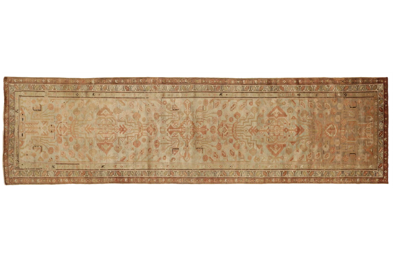 Antique Persian Malayer Transitional Rug 52162