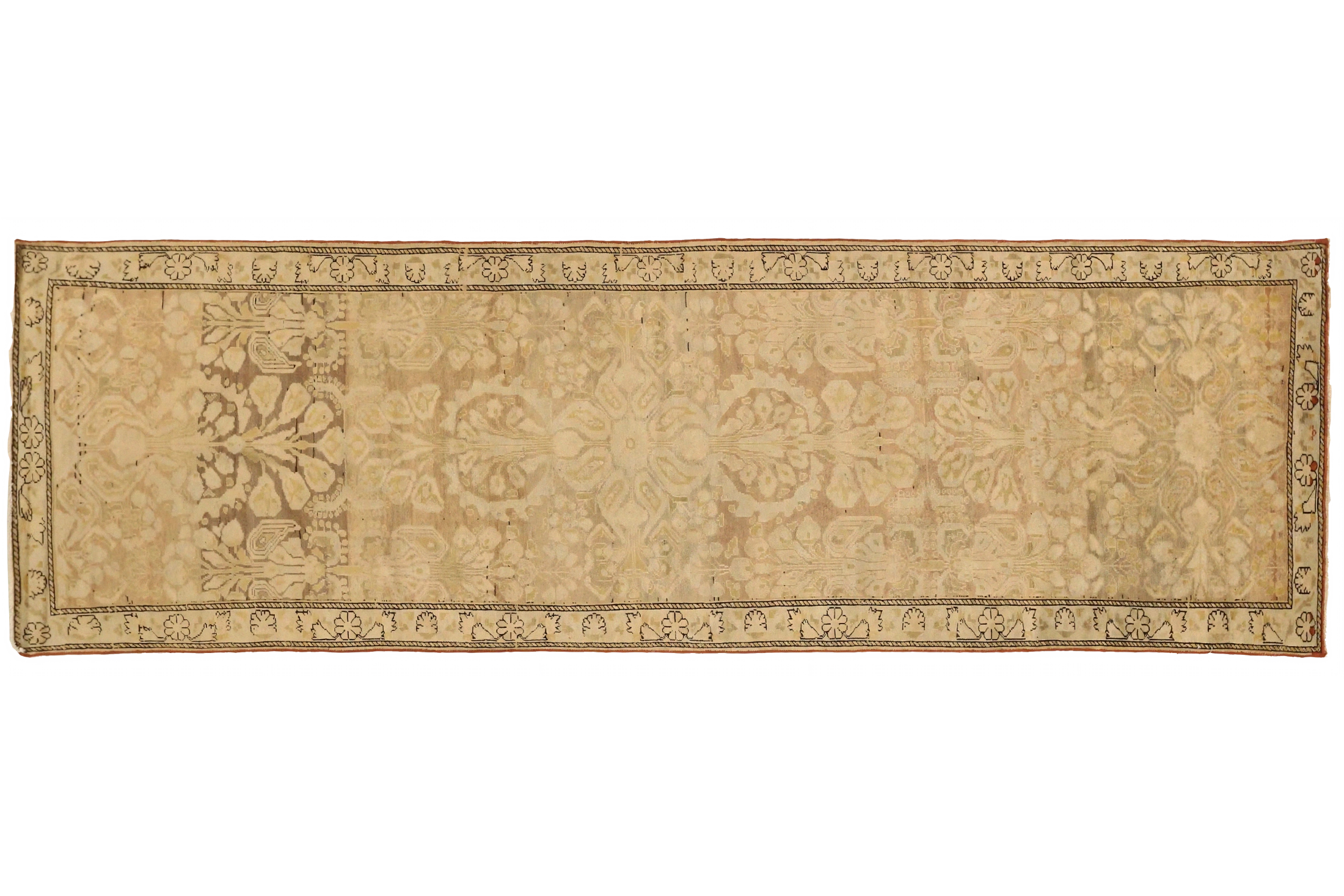 Antique Persian Bakhtiar Transitional Rug 52163