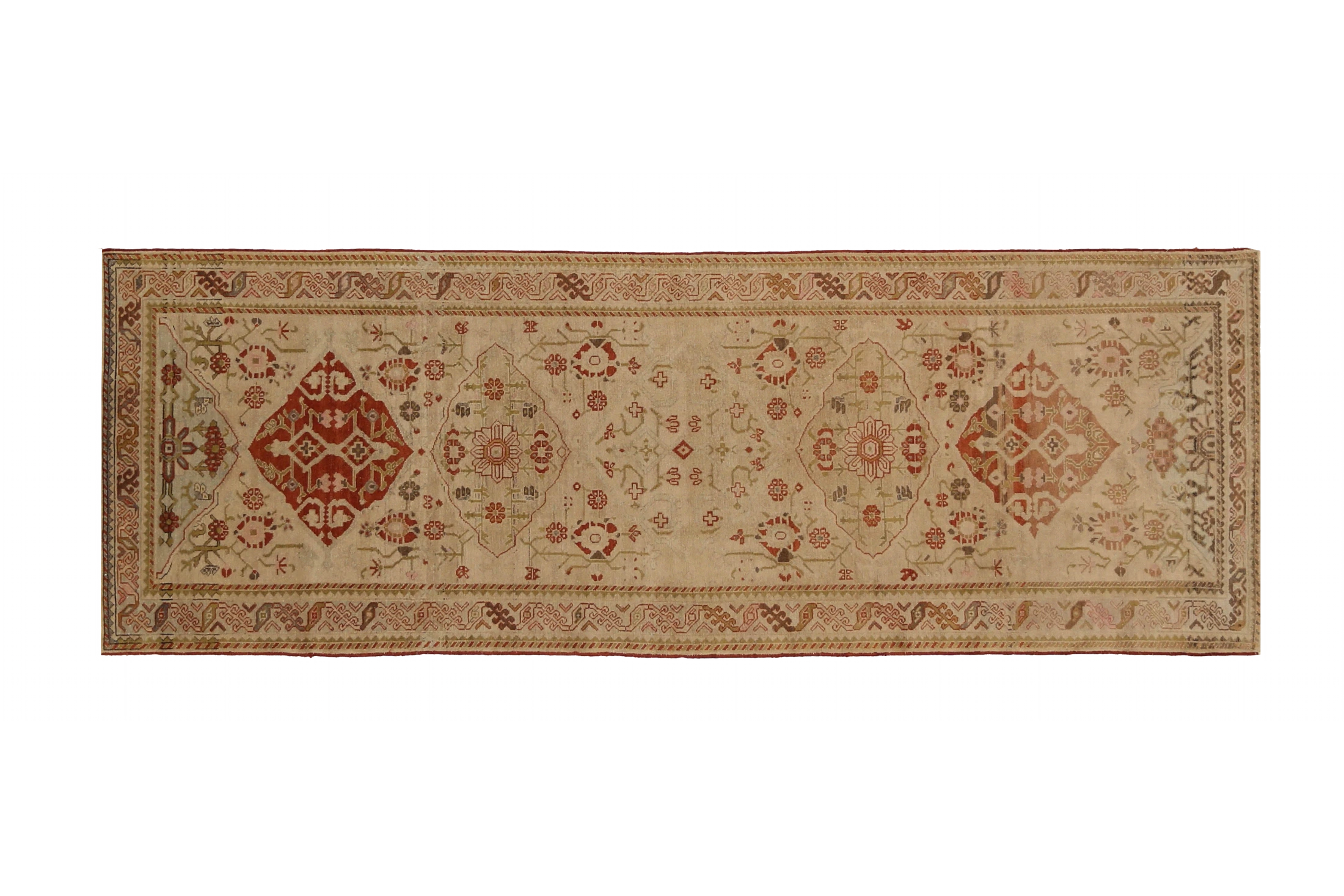 Antique Persian Bakhtiar Transitional Rug 52165