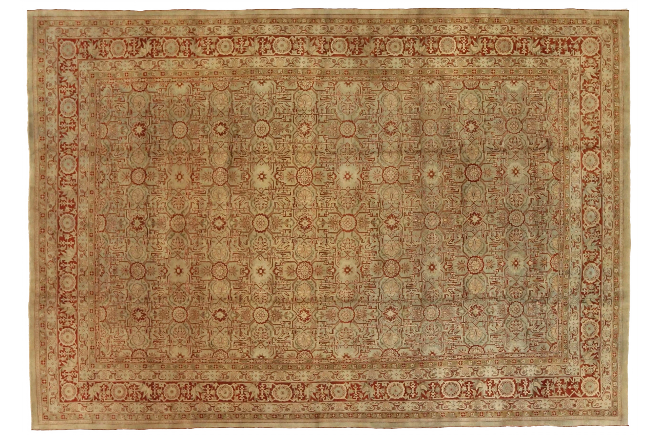 Antique Persian Bijar Transitional Rug 52167