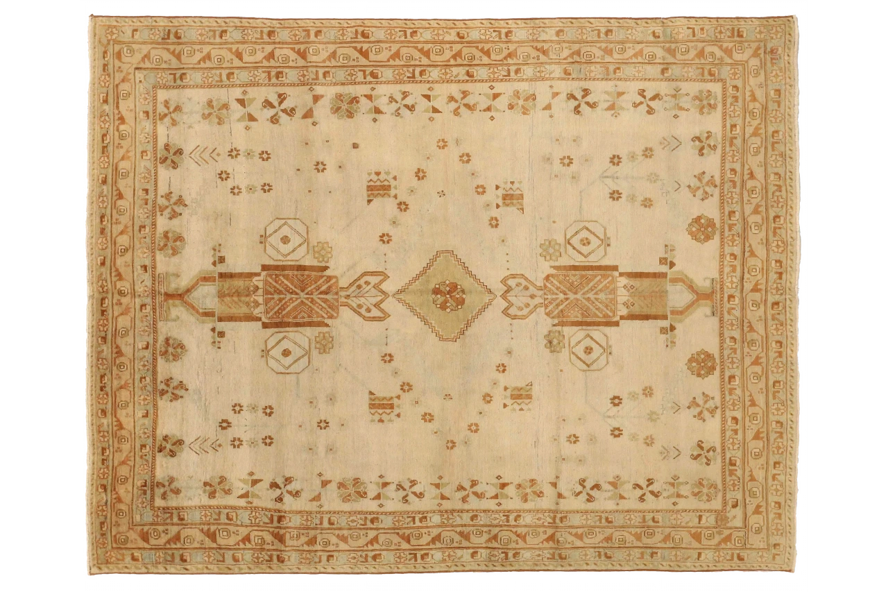 Antique Persian Sirjan Transitional Rug 52606