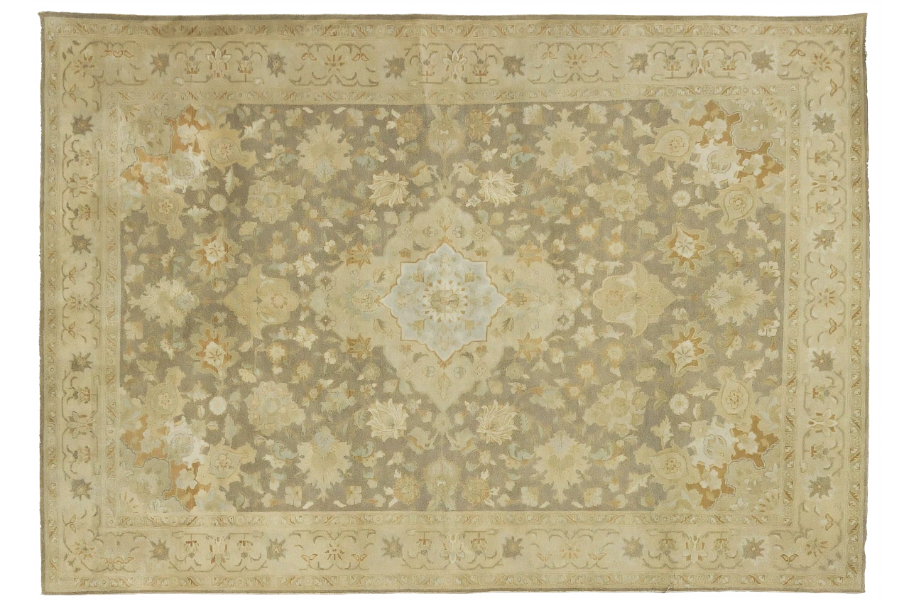 Antique Persian Tabriz Transitional Rug 52608