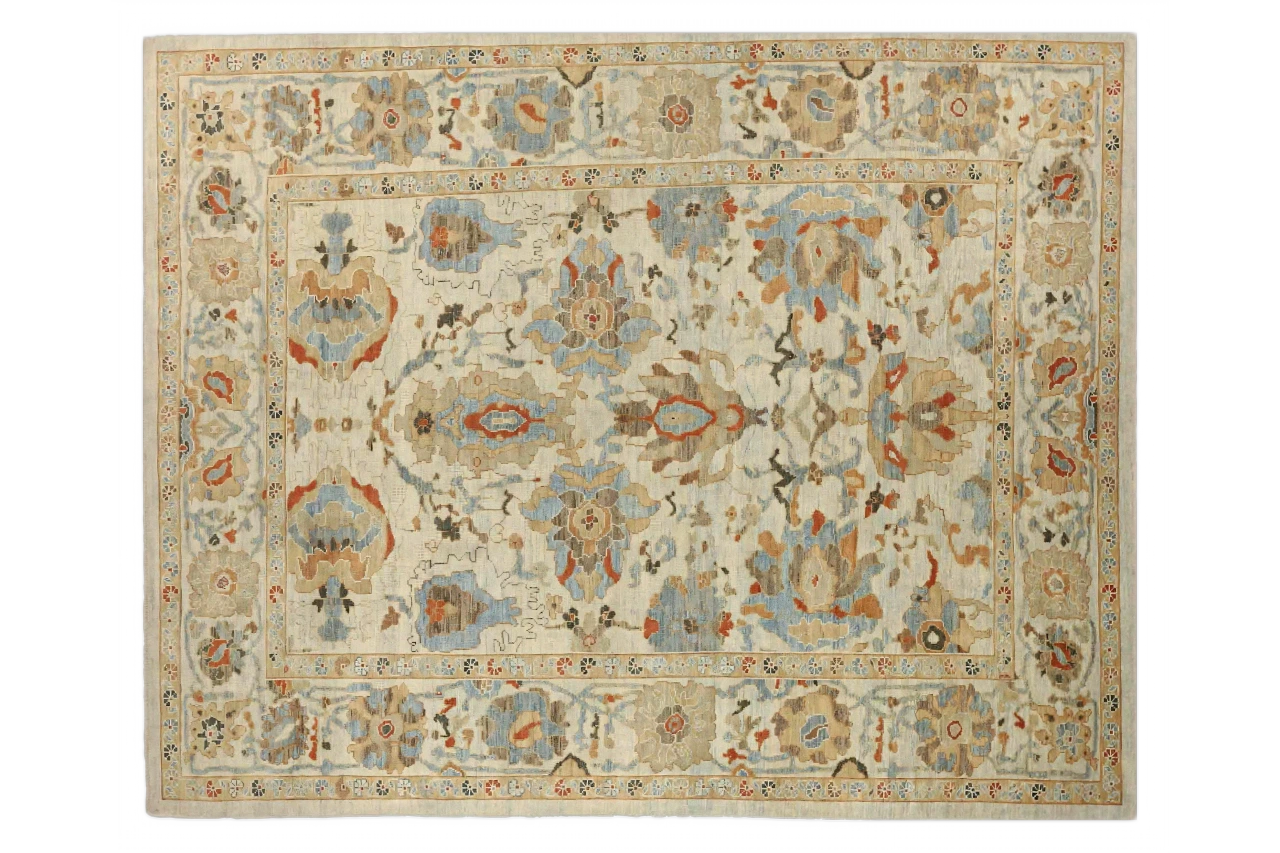 Persian Sultanabad Traditional Rug 66597