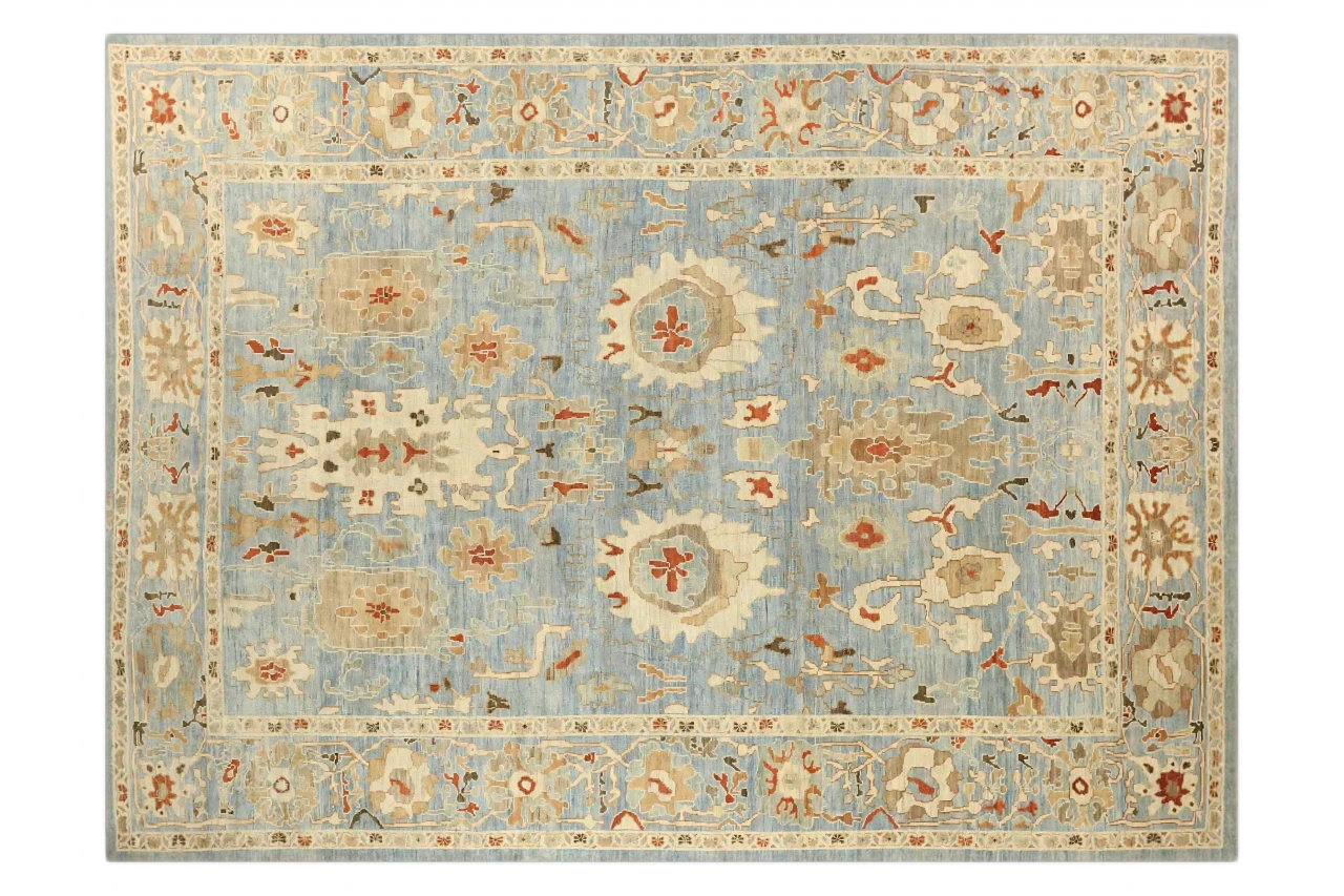 Persian Sultanabad Traditional Rug 66598