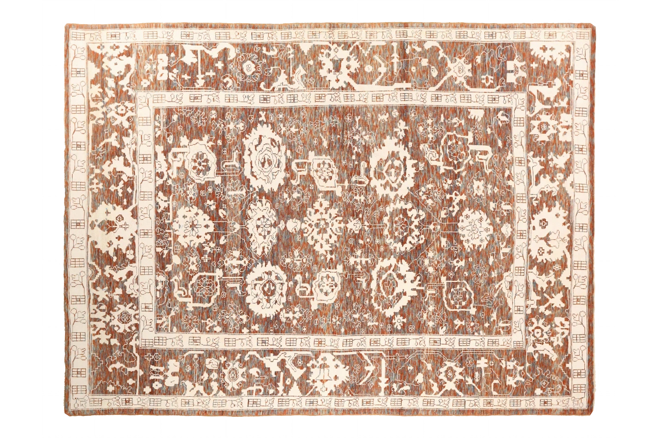 Persian Oushak Transitional Rug 66639
