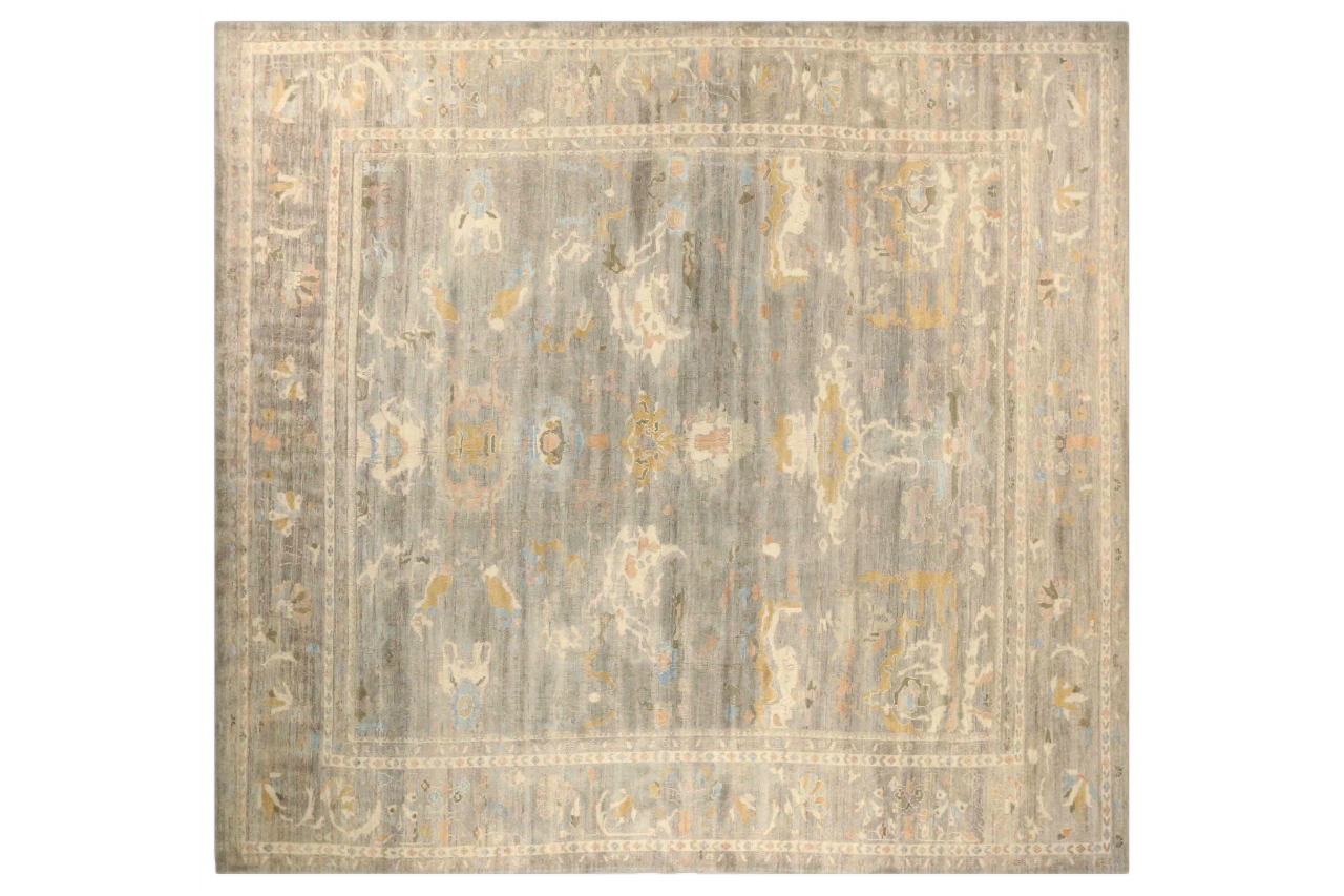 Persian Oushak Transitional Rug 66650