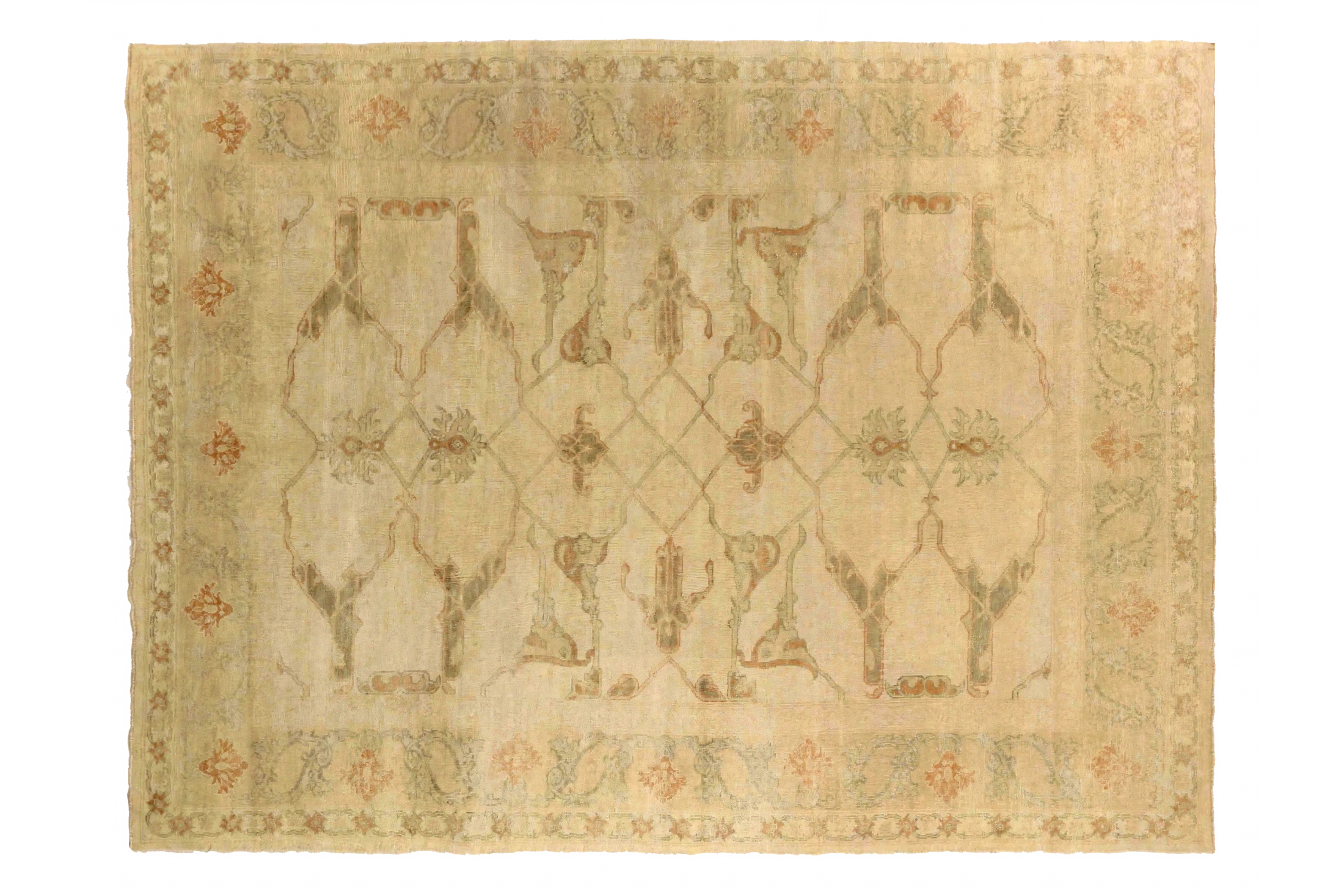 Persian Oushak Transitional Rug 66738