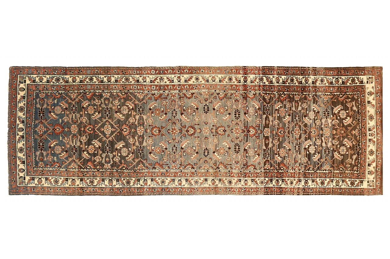 Antique Persian Malayer Transitional Rug 67116
