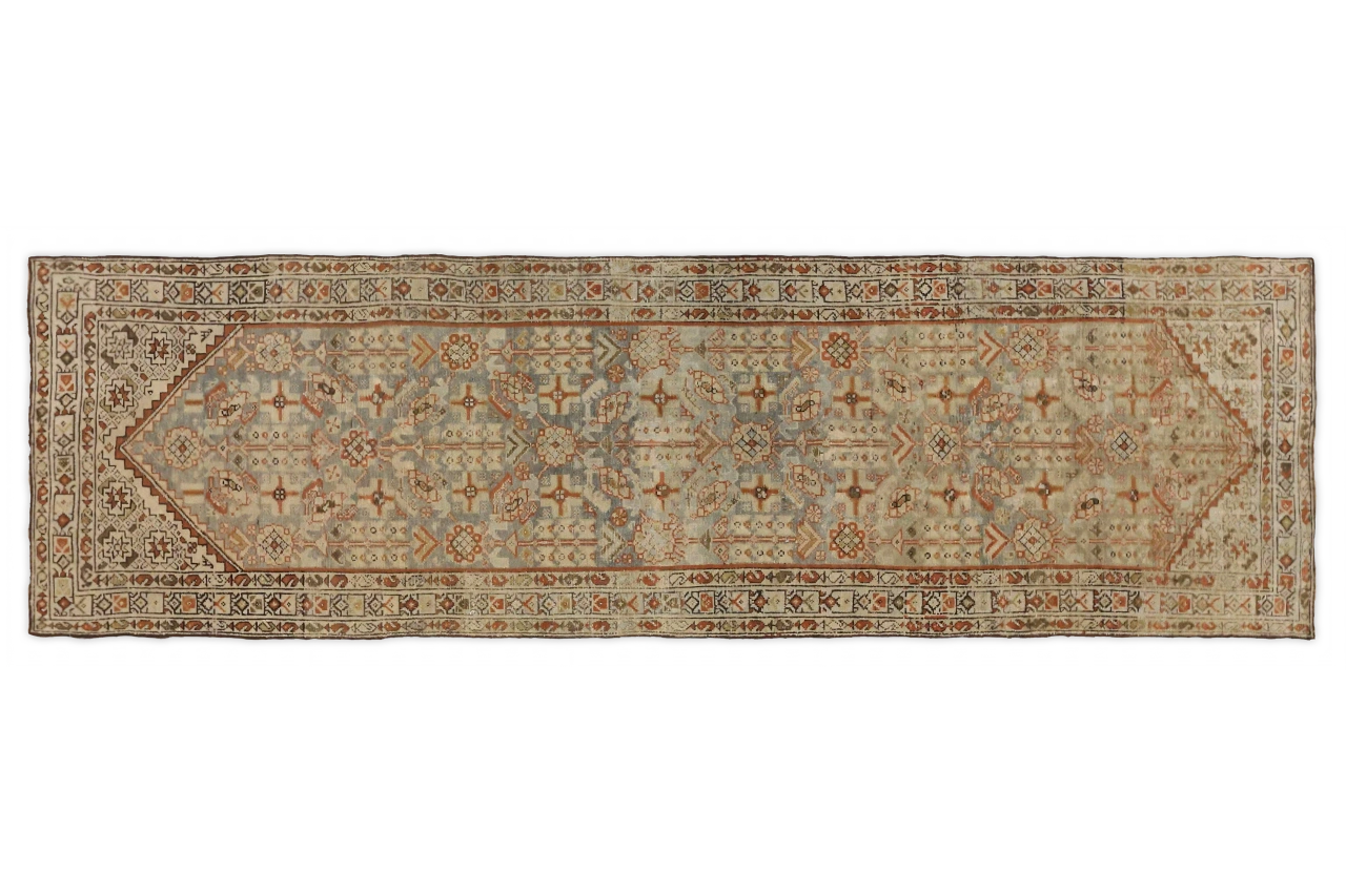 Antique Persian Malayer Transitional Rug 67134