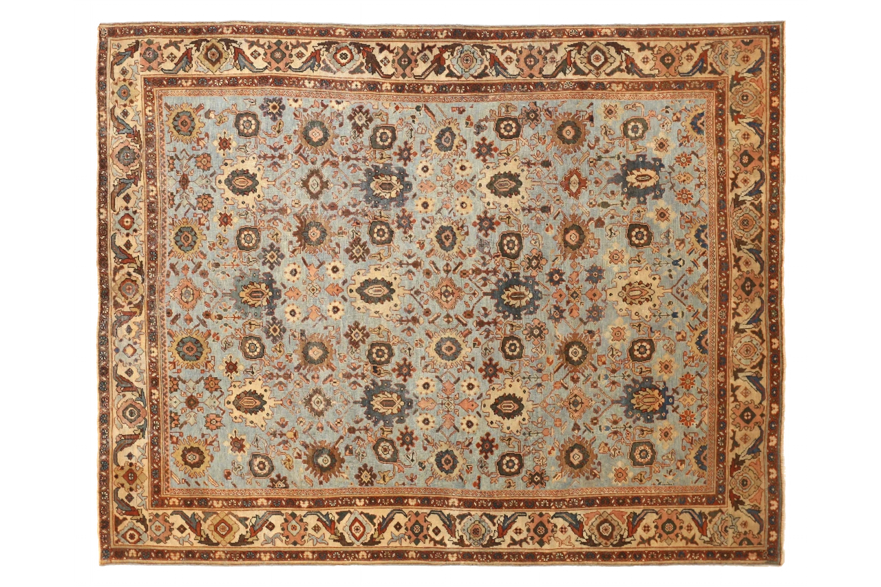 Hand-Knotted Rug 67922