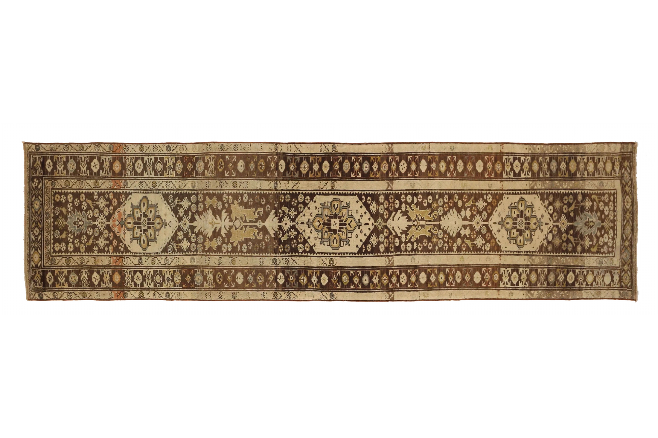 Antique Persian Malayer Traditional Rug 67977