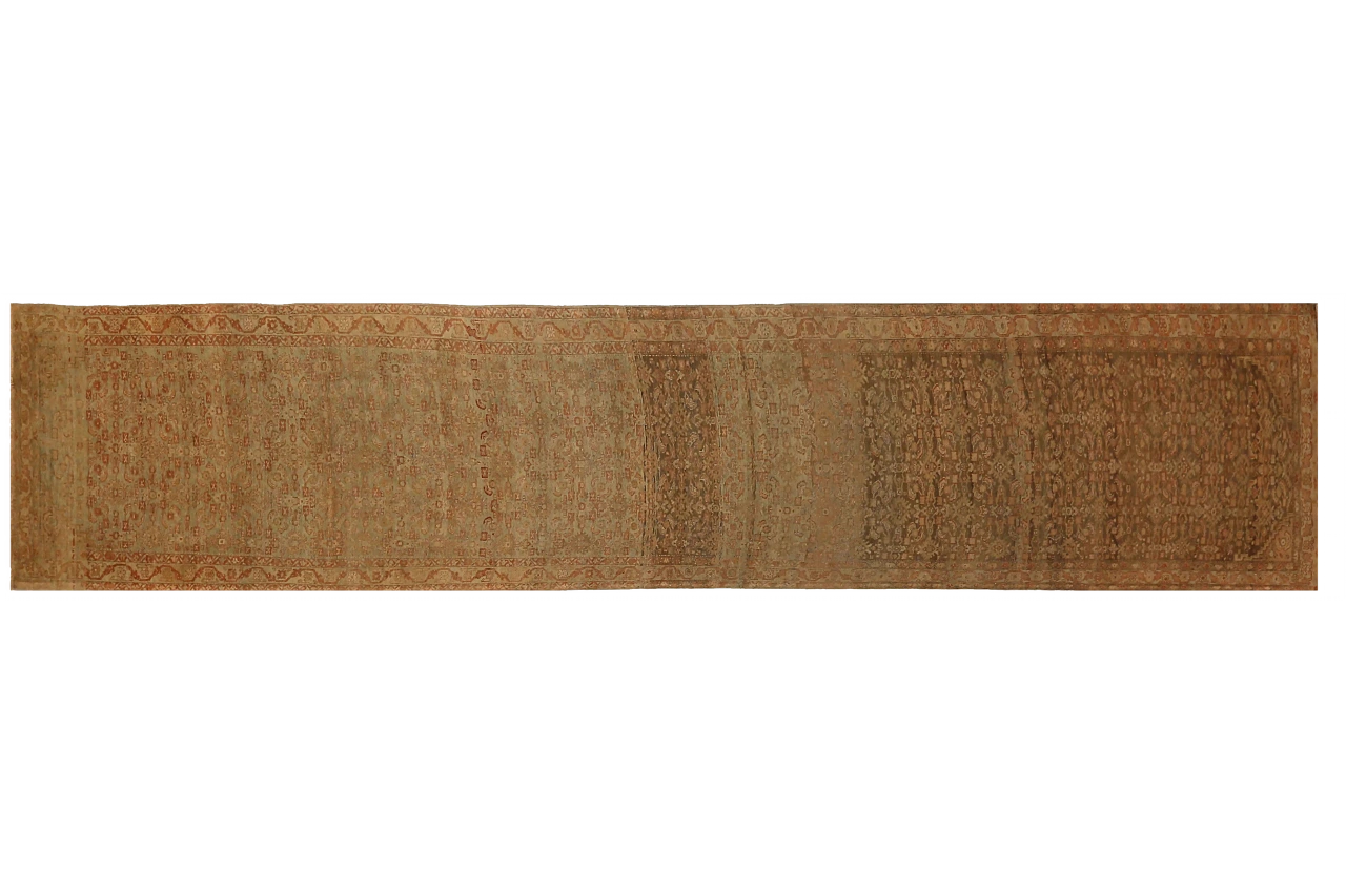 Antique Persian Malayer Transitional Rug 68080