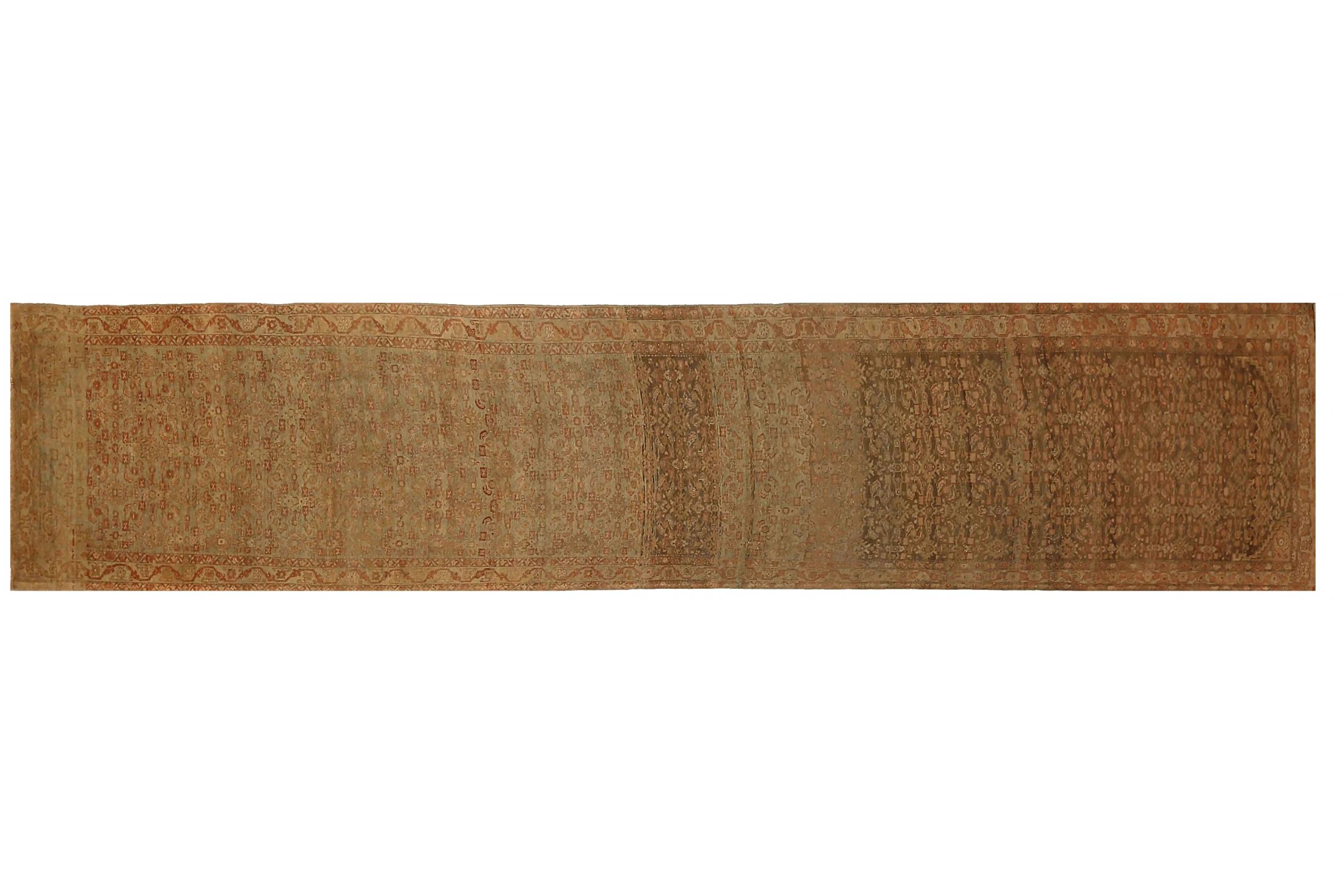 Antique Persian Malayer Transitional Rug 68080