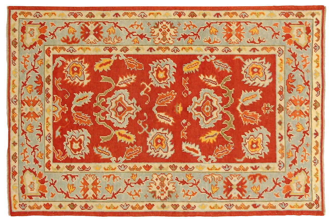 Turkey Oushak Traditional Rug 68098