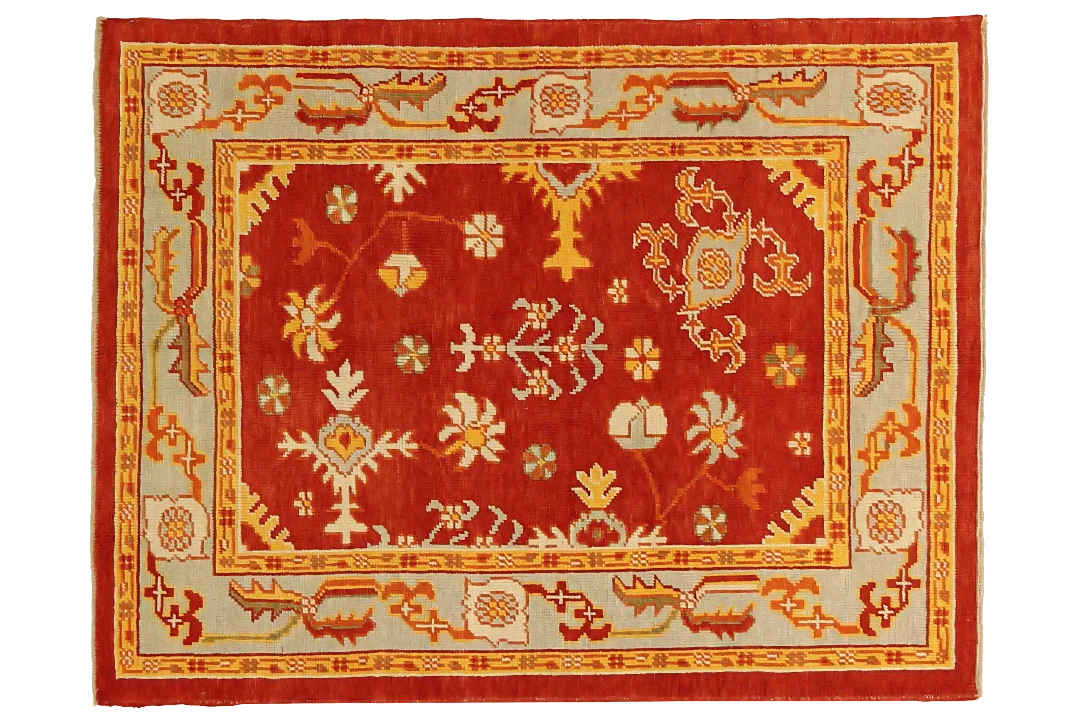 Turkey Oushak Traditional Rug 68099